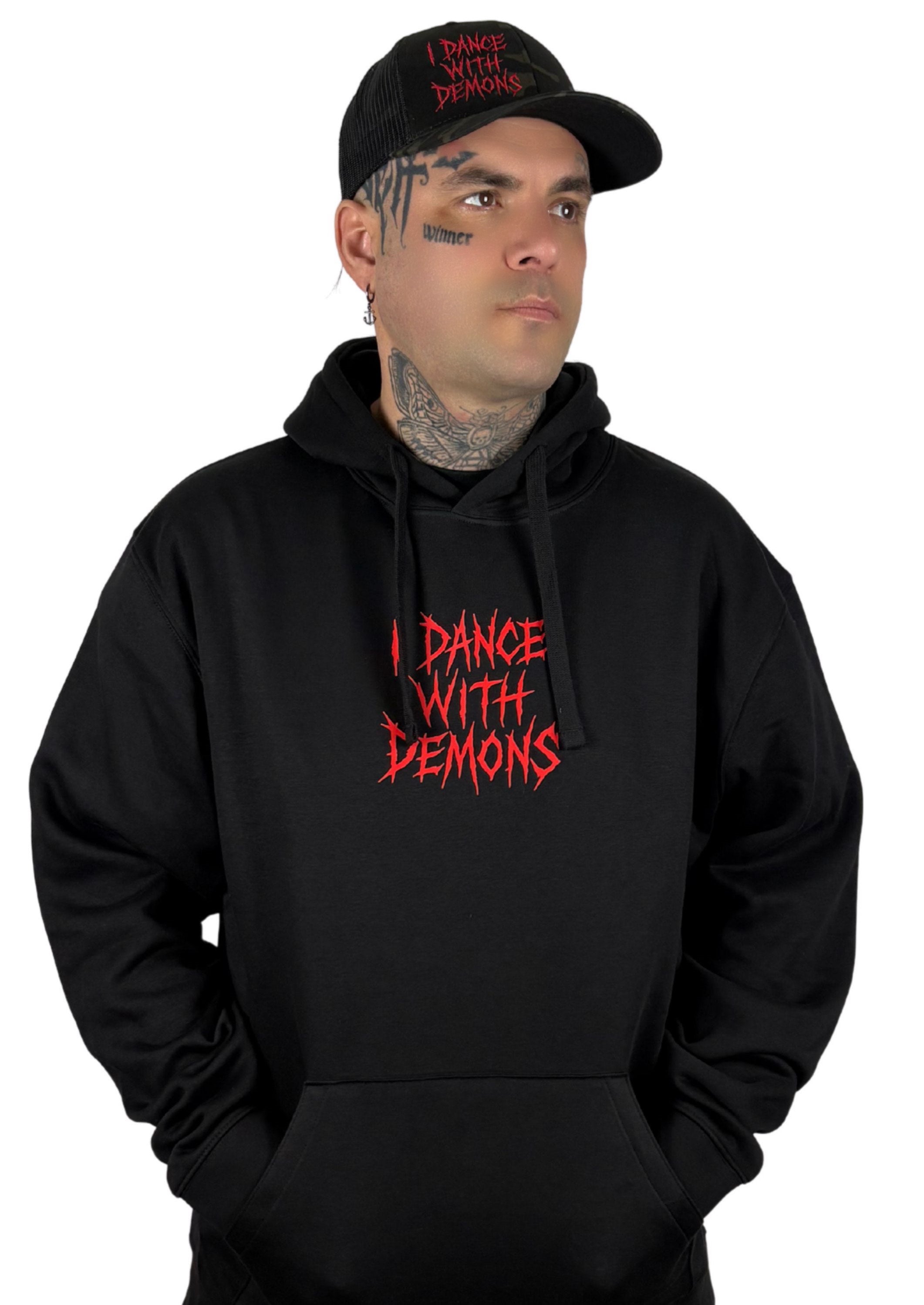 NENY “I DANCE WITH DEMONS” – Mikina BASIC 280g (Black)